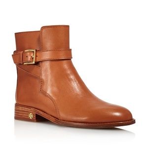 Tory Burch Brooke  Tan Ankle Boots
